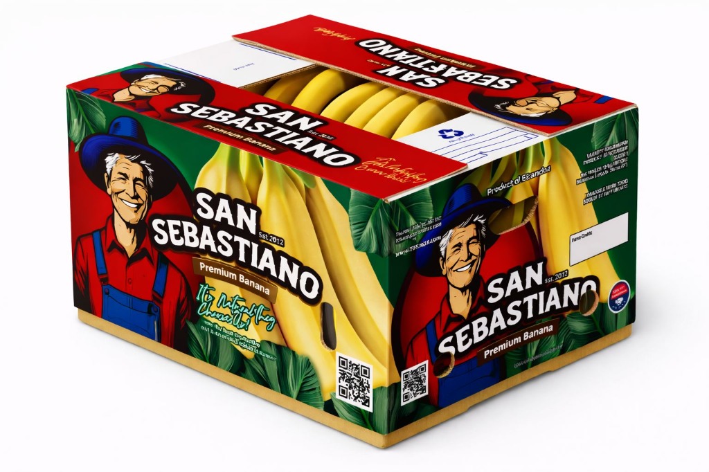 San Sebastiano Banana Box - Premium Ecuador Banana